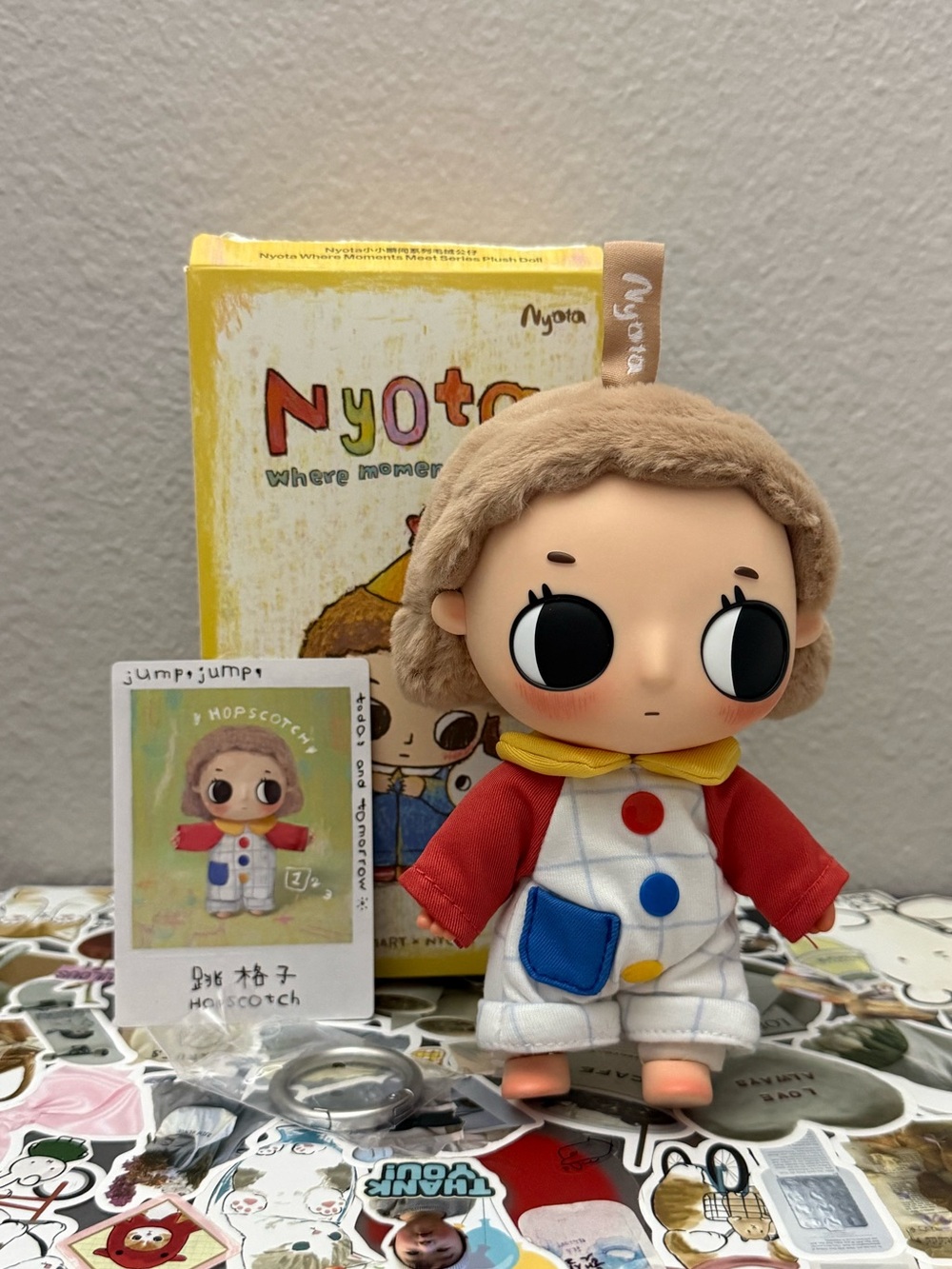 Pop Mart Nyota Where Moments Meet Series Plush Doll - Hopscotch